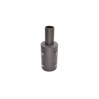 Tenon Reducer for LED Flood and Area Lights, 4" to 2-3/8", Bronze
