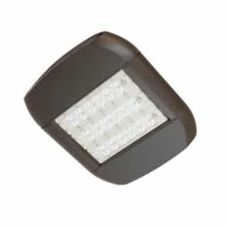 MaxLite 80W LED Shoebox Light, Type V, 347-480V, 0-10V Dim, 250W MH Retrofit, 12000 lm, 5000K