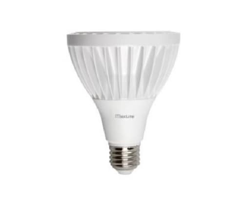 MaxLite 18W LED PAR 30 Bulb, Narrow, E26, 1800 lm, 120V-277V, 3000K 