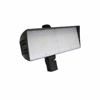 MaxLite 310W LED XLarge Flood Light w/ Slipfitter & Sensor, Wide, 39600 lm, 120V-277V, 5000K
