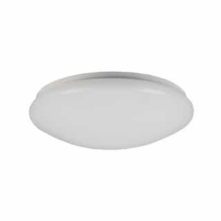 15-in 24W LED Puff Flush Mount, Triac Dimming, 120V, Selectable CCT