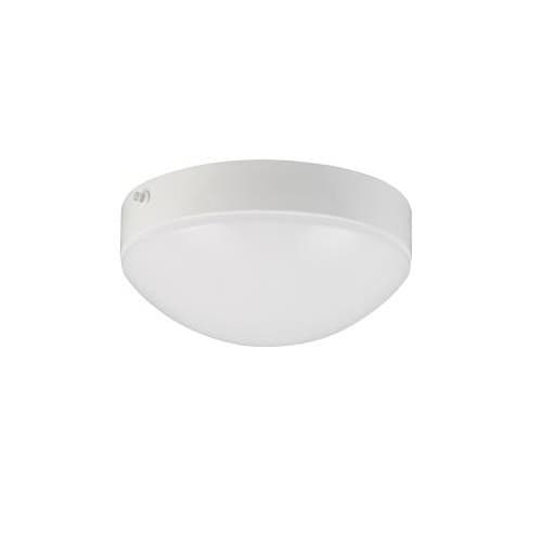 11-in 16W LED Small Ceiling Puff w/ Backup, 120V-277V, CCT Selectable