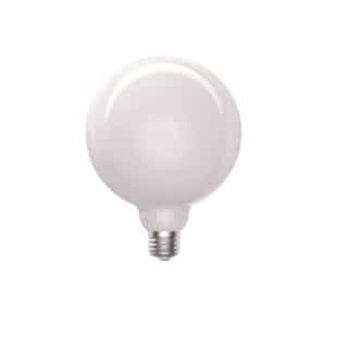 MaxLite 8.5W LED Globe Lamp, E26, Dimmable, 800 lm, 120V, 3000K, Frosted