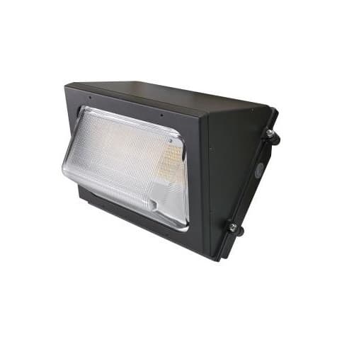 28W LED Open Face Wall Pack w/ Photocell, 120V-277V, CCT Selectable