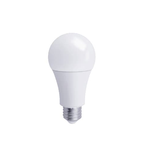 MaxLite 8W LED A19 Bulb, Dimmable, E26, 800 lm, 120V, 2700K, White