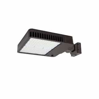 200W LED Slim Area Light w/ Wall Mount, T5, 277V-480V, CCT Selectable