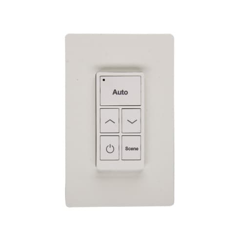 MaxLite C-Max Wireless 5 Button Wall Switch, White