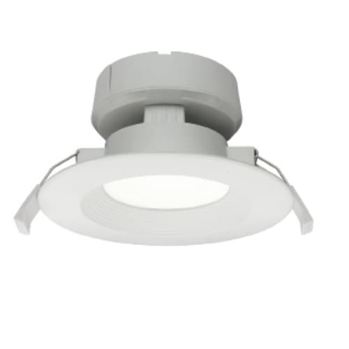 8W 4-in J-Box Serie LED Recessed Can Light, 651 lm, Dimmable, 3000K