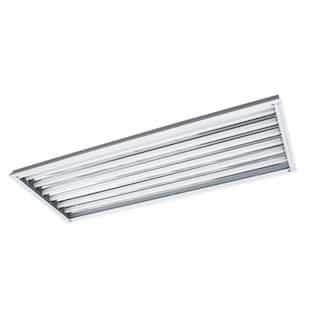 4-ft LED Linear High Bay Fixture w/10-ft Cord (120V), Single-End, 6-Lamp