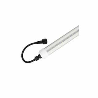 72" Cord and Plug for LED Cooler and Freezer Light, Black
