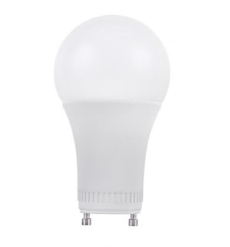 MaxLite 15W LED A19 Bulb, GU24 Base, Dimmable, 3000K