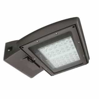 95W LED Shoebox Area Light Fixture, Type III, 0-10V Dim, 400W MH Retrofit, 11650lm, 5000K
