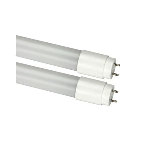 4-ft 11.5W LED T8 Tube Light, Direct Wire, Dual End, 1800 lm, 120V-277V, 5000K