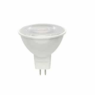 6W LED MR16 Light Bulb, 0-10V Dim, 35W Inc Retrofit, GU5.3 Base, 500 lm, 2700K