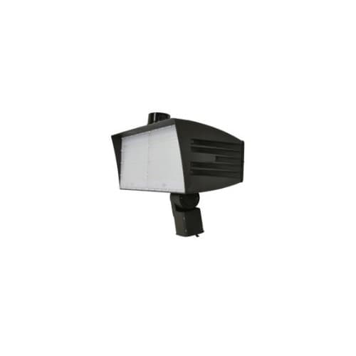 200W LED XLarge Flood Light w/ Slipfitter Mount & 3-Pin Receptacle, Wide, Dim, 4000K