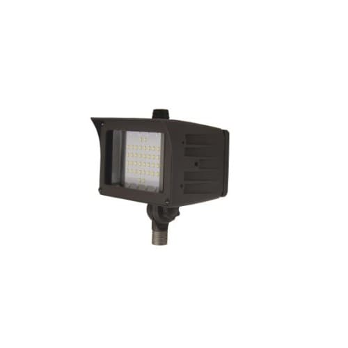 20W Flood Light w/ Knuckle Mount & Photocell Sensor, Narrow, Dim, 2300 lm, 5000K