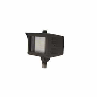 MaxLite 20W Flood Light w/ Knuckle Mount & Photocell Sensor, Narrow, Dim, 2300 lm, 5000K