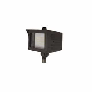 30W Flood Light w/ Knuckle Mount & Photocell Sensor, Narrow, Dim, 3400 lm, 4000K