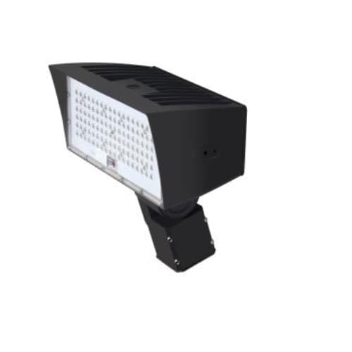 50W FloodMax Med LED Flood Light, Knuckle, 0-10V Dim, 200W MH/HPS Retrofit, 6900lm, 5000K