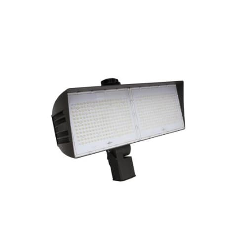 200W LED XLarge Flood Light w/ Slipfitter Mount & 3-Pin Receptacle, Dim, 4000K