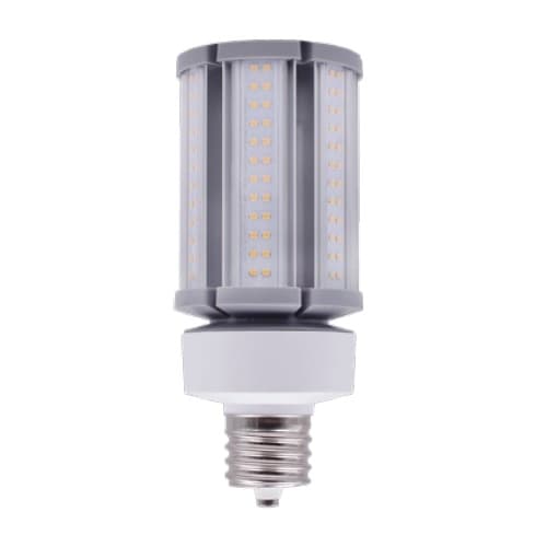 36W LED Corn Bulb, 150W MH Retrofit, Direct Wire, EX39, 5400 lm, 120V-277V, 5000K