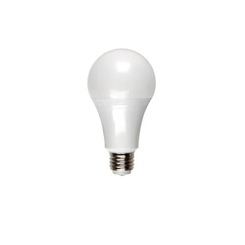 21W LED A21 Bulb, 3-Way, 150W Inc. Retrofit, E26, 2150 lm, 120V, 2700K