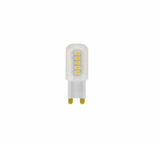 3W LED T4 Bulb, Dimmable, G9, 270 lm, 120V, 2700K