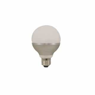 8W LED G25 Bulb, 50W Inc Retrofit, Dim, E26, 430 lm, 3000K