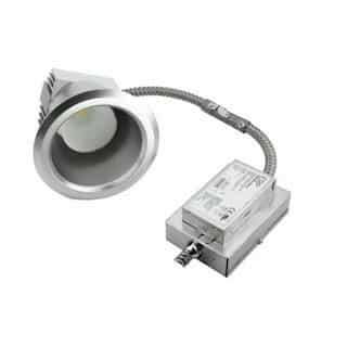 4-in 28W LED Recessed Downlight, Dimmable, 2000 lm, 120V-277V, 3000K, Gray