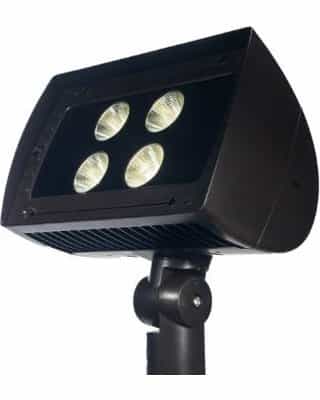 MaxLite 150W LED Architectural Flood Light with Knuckle Mounting, 4100K, 400W MH