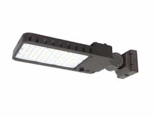 60W LED Slim Area Light w/ Adjustable, Type 3, 277V-480V, CCT Select
