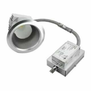 30W 4 Inch LED Recessed Downlight Retrofit, Dimmable, 3000K, Silver