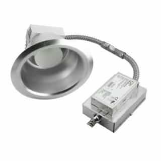 MaxLite 4000K, 29W 6 Inch LED Recessed Downlight Retrofit, Dimmable, Silver