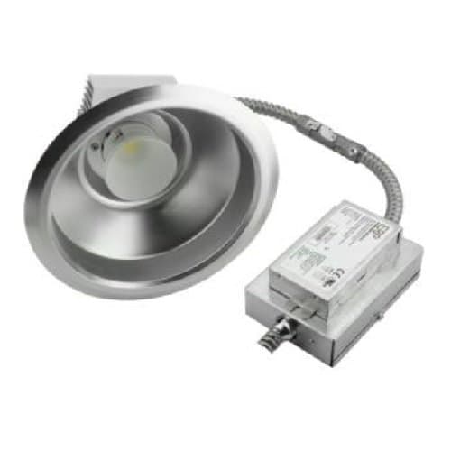 MaxLite 29W 8 Inch LED Recessed Downlight Retrofit, Dimmable, 3000K, Silver