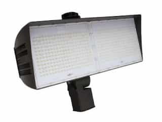 310W LED Flood Light, Slipfitter, Sensor, Surge, 347V-480V, 5000K