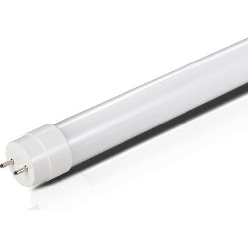 15W LED Plug and Play T8 4 Foot Tube, 3500K, Coated Glass, 1850 Lumens