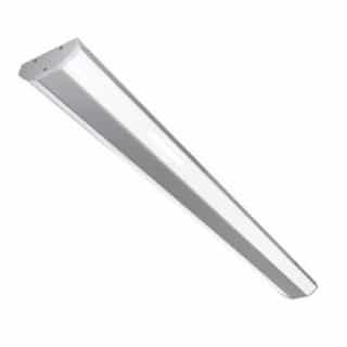 5000K, Battery Backup, 80W 8 Ft LED Polygon Linear Fixture, Dimmable