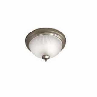 White, 24W LED Traditional 15 In Ceiling Mount Fixture, 2700K, 1617 Lumens
