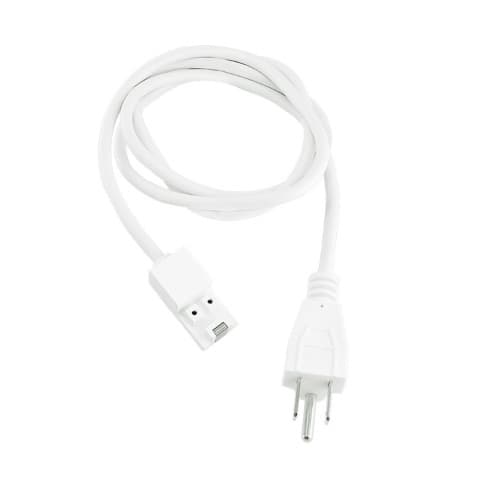 4ft. Plug Cord for LED Lightbars, White