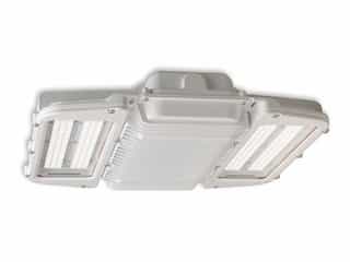 Type V 45W LED Garage Fixture, 5000K, 347V - 480V, Gray