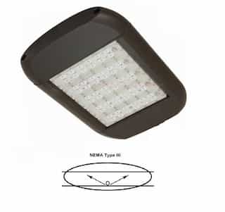 MaxLite 160W LED Security Street Light w/ 5-Pin Photocell Receptacle 347-480V Black