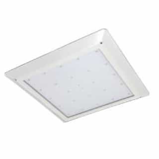 130W Recessed LED Canopy Fixture, Dimmable, 5000K, 400W PSMH Equivalent