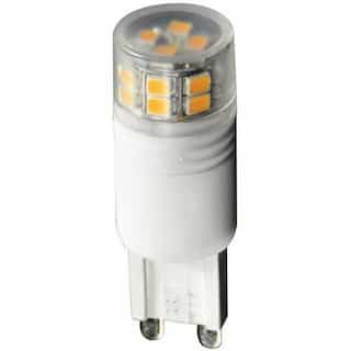 3W LED G9 Retrofit Bulb, Dimmable, 2700K, 220 Lumens