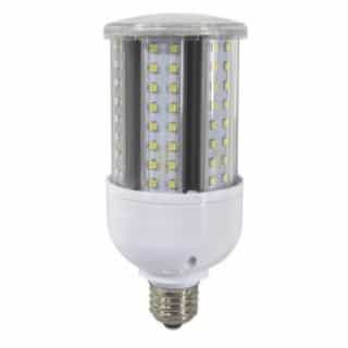 12W Post Top LED Bulb, Dimmable, 3000K 