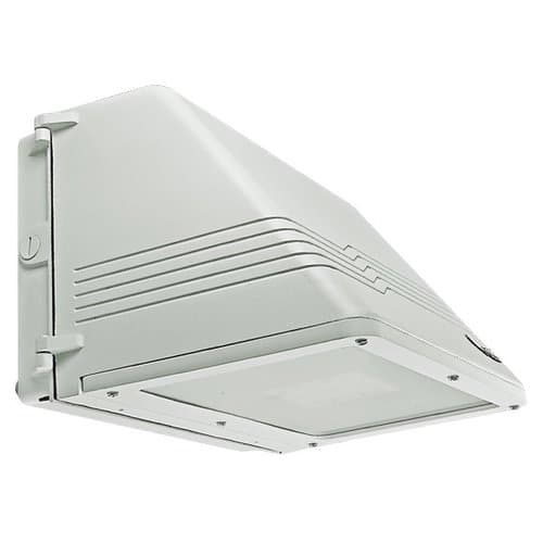 White, 40W LED Cutoff Security Wall Pack Light, 347V - 480V, 5000K