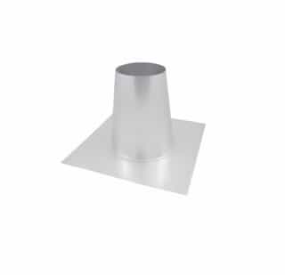 Flashing, Flat Roof, 4-in/7-in Venting