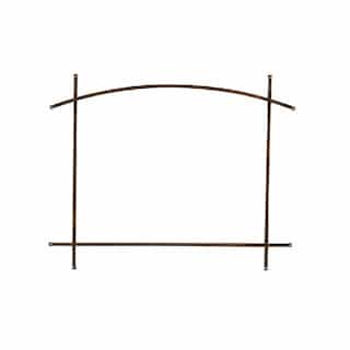 Decorative Accent for Altitude X 36 Fireplace, Arched, Brass