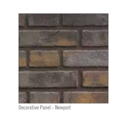 Napoleon 42-in Decorative Panel for Ascent X Fireplace, Newport Standard