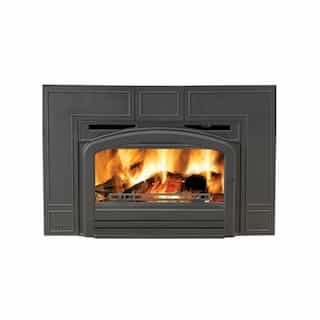 Oakdale Wood Burning Fireplace Insert, Black