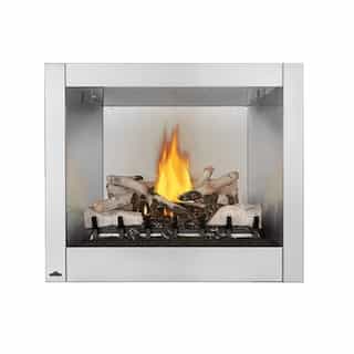 36-in Riverside Outdoor Fireplace w/ Electronic Ignition, Gas